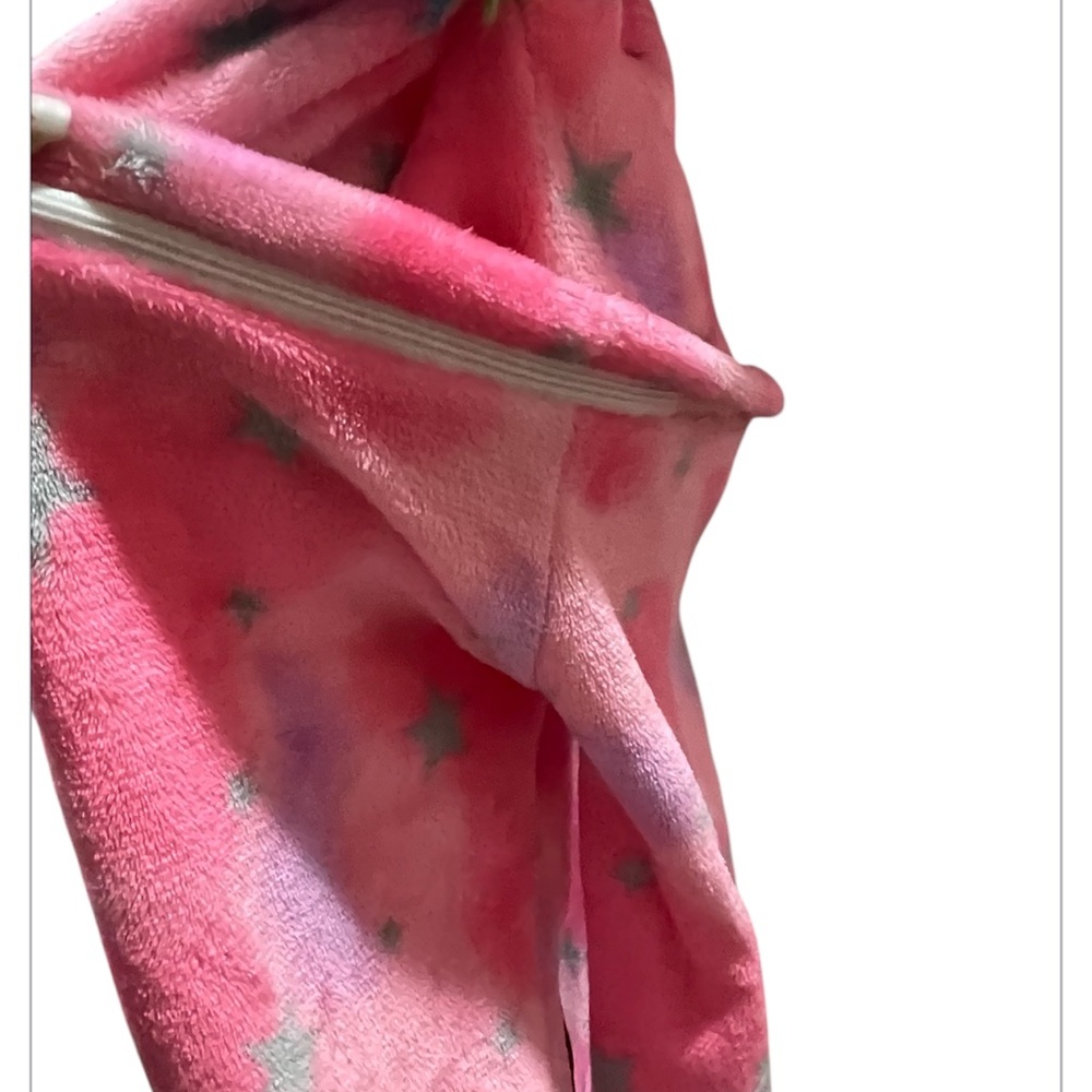 Girls Fleece Onesie Unicorn Pajama-Preowned Size Medium - Picture 4 of 6